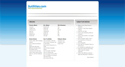 Desktop Screenshot of liutilities.com